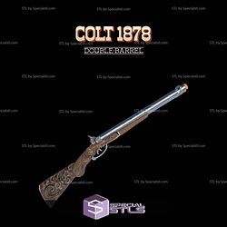 Super Basic STL Colt 1878 Double Barrel