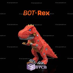 Super Basic STL T Rex Robot