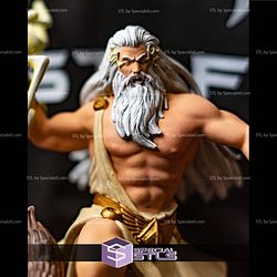 Super Basic STL Zeus God of Thunder
