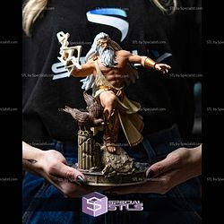 Super Basic STL Zeus God of Thunder