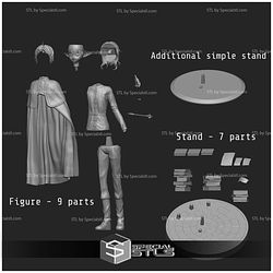 Sylphiette Mushoku Tensei Wand STL Files