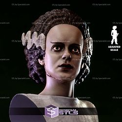 The Bride of Frankenstein Bust V2 STL Files