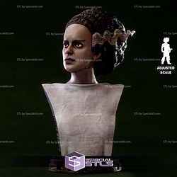 The Bride of Frankenstein Bust V2 STL Files