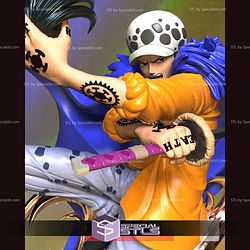 Trafalgar Law on Boat STL Files