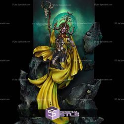 Uriella the Necromancer 1-10 STL Files