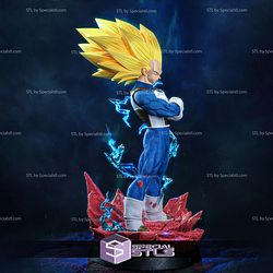 Vegeta SSJ3 Lighting STL Files