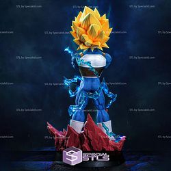 Vegeta SSJ3 Lighting STL Files
