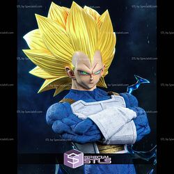 Vegeta SSJ3 Lighting STL Files