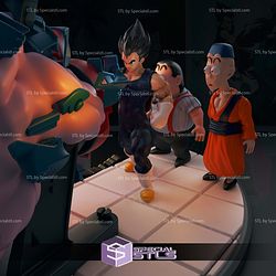 Vegeta World Martial Arts Tournament STL Files