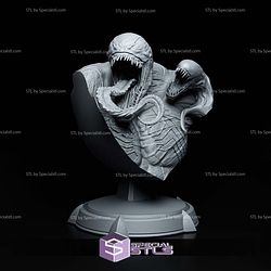 Venom Bust 159mm STL Files