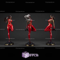 Wonder Woman Red Suit STL Files