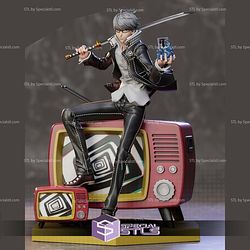 Yu Narukami Persona 4 STL Files