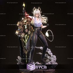 Zani 2nd Form Wuthering Waves STL Files