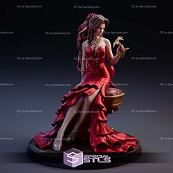 Aerith in Red Dress STL Files