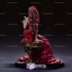 Aerith in Red Dress STL Files