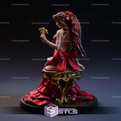 Aerith in Red Dress STL Files