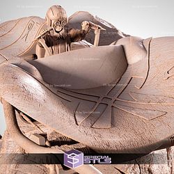 Anakin Skywalker Race Pod STL Files