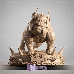 Batman Who Frags Dog STL Files