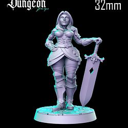 November 2021 Dungeon Pin-ups Miniatures