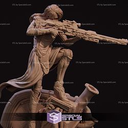 Aryn the Sniper Assassin STL Files