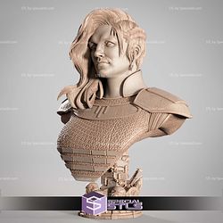 Care Dune Portrait Bust STL Files
