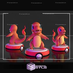 Charmander Chibi STL Files