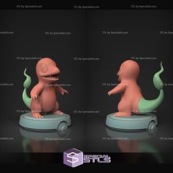 Charmander Chibi STL Files