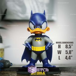 Chibi STL Collection Batman Duck