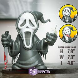 Chibi STL Collection Ghostface