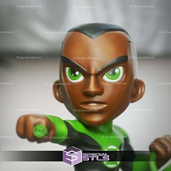 Chibi STL Collection Green Lantern John Stewart