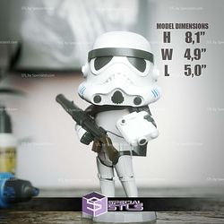 Chibi STL Collection Sandtrooper