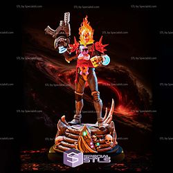 Comics Ghost Rider and Baby Thanos STL Files
