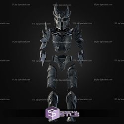 Cosplay STL Files Daedric Mando Armor