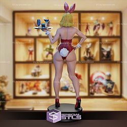 Classic Playboy Bunny waitress STL Files