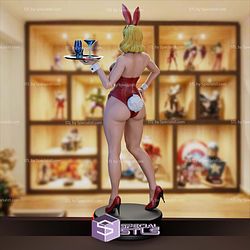 Classic Playboy Bunny waitress STL Files