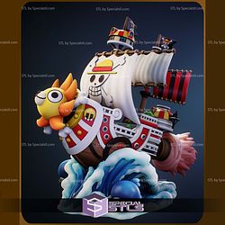Chibi Thousand Sunny STL Files