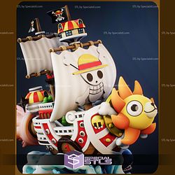 Chibi Thousand Sunny STL Files