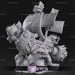 Chibi Thousand Sunny STL Files