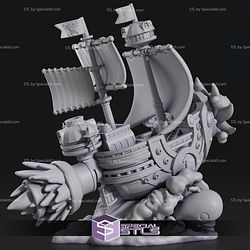 Chibi Thousand Sunny STL Files