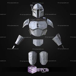 Cosplay STL Files Mando Honor Armor
