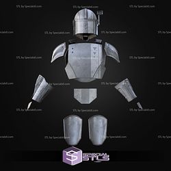 Cosplay STL Files Mando Honor Armor