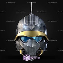 Cosplay STL Files Helldivers 2 Honorary Guard Helmet