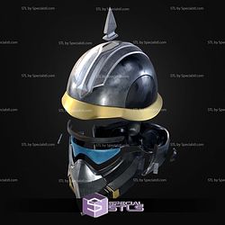 Cosplay STL Files Helldivers 2 Honorary Guard Helmet