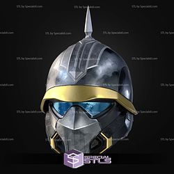 Cosplay STL Files Helldivers 2 Honorary Guard Helmet