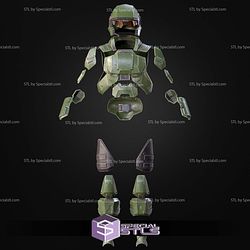 Cosplay STL Files UNSC Marine Armor