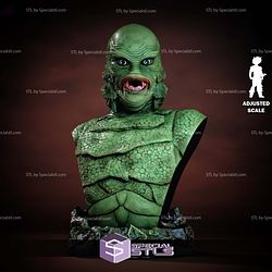 Creature Black Lagoon Bust V2 STL Files