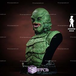 Creature Black Lagoon Bust V2 STL Files