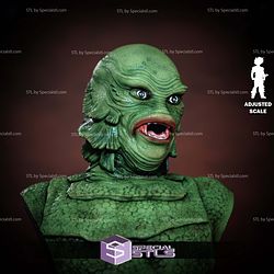Creature Black Lagoon Bust V2 STL Files