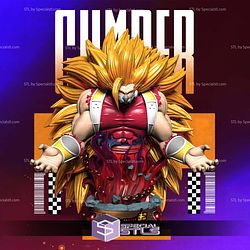 Cumber Dragonballz Bust 1-10 STL Files