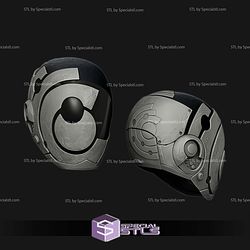 Cosplay STL Files Murderbot Helmet
